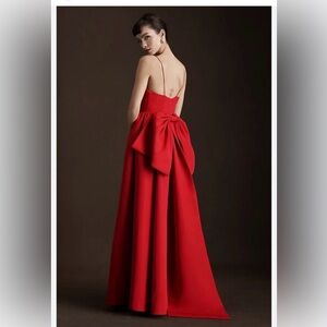 Elegant Red Evening Gown